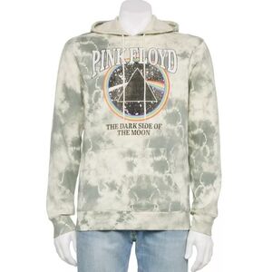 PINK FLOYD " THE DARK SIDE OF THE MOON" GRAPHIC HOODED FLEECE. SIZE LARGE.
